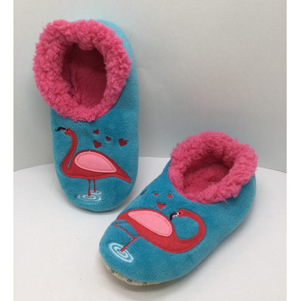 Snoozies Non Slip Fun Fuzzy Slippers Women 8.5